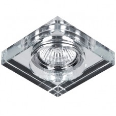 Σποτ Τετράγωνο Χωνευτό Σταθερό Κρυστάλλινο 